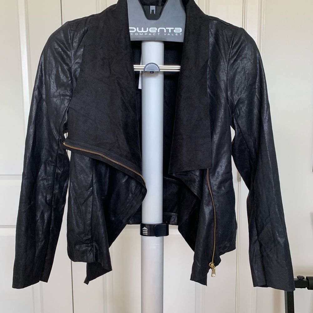 Black moto Jacket